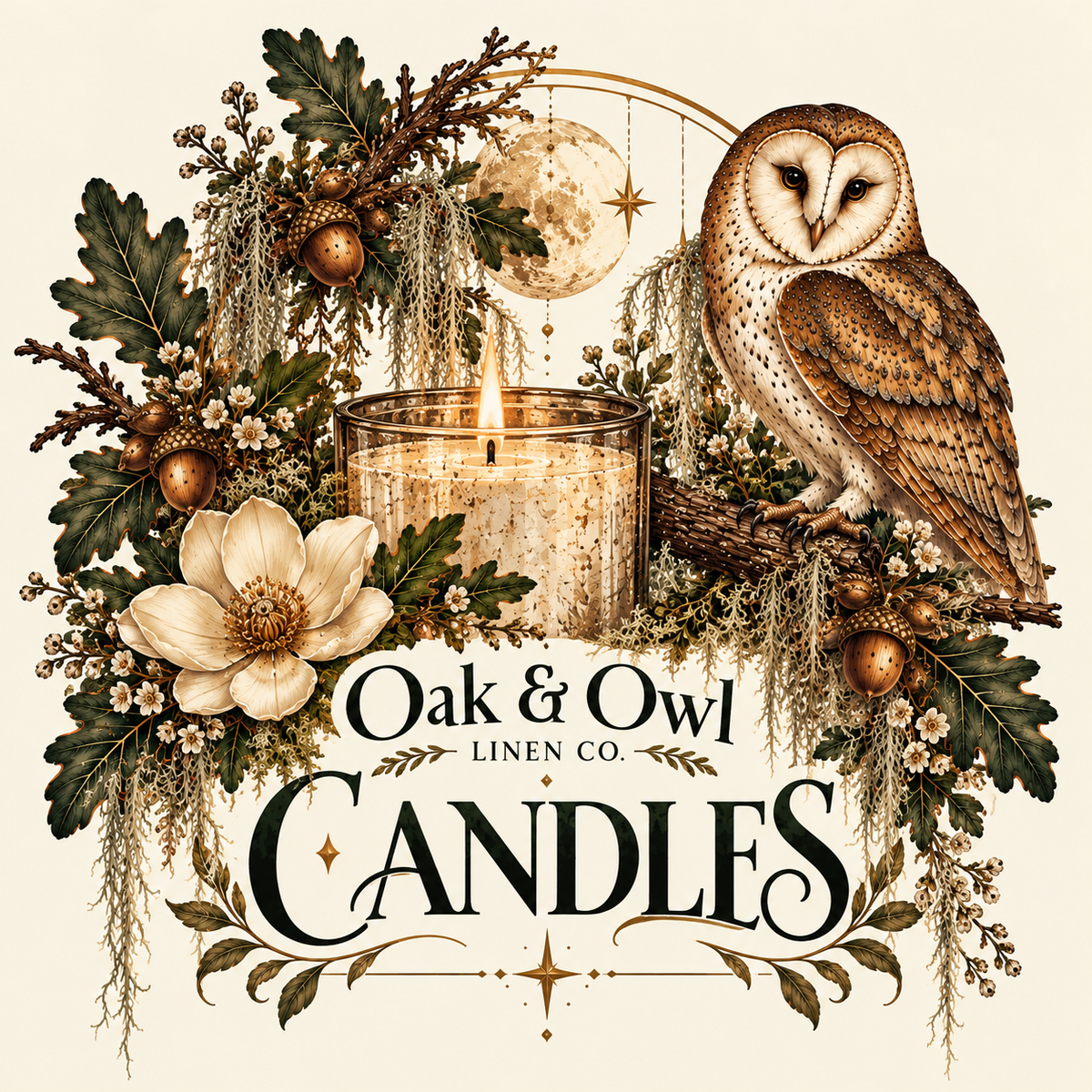 Oak & Owl Candles