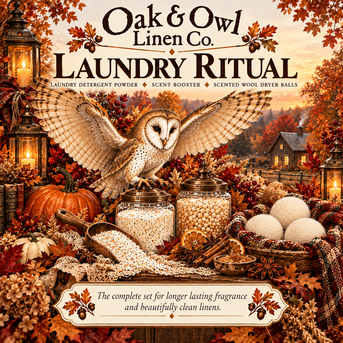 Seasonal Complete Laundry Ritual